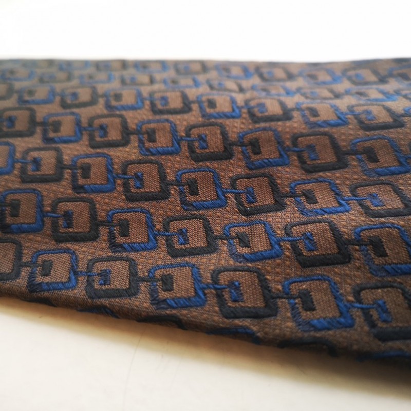 Slips, blå mønster - Slips - LuxurySales
