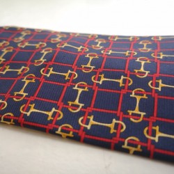 Balmain slips i Navy, rød og guld