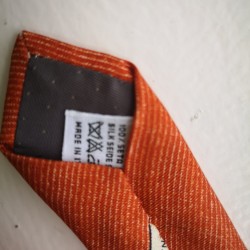 Orange valentino slips med logo