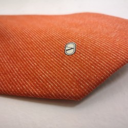 Orange valentino slips med logo