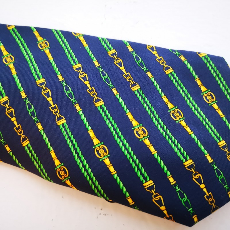 Mindful overholdelse Ekspert Pierre Balmain slips i flotte farver, blå grøn - Slips - LuxurySales
